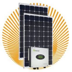 Complete set zonnepanelen