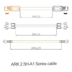 ARK 2.5H-A1 Seriekabel