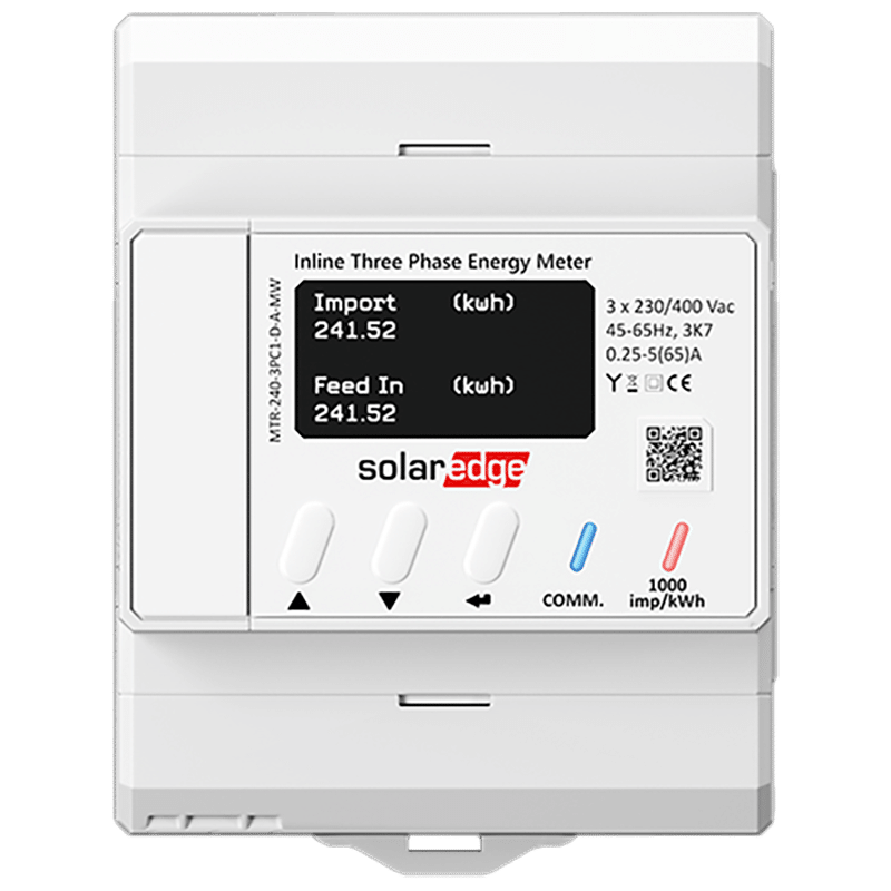 solaredge inline energiemeter