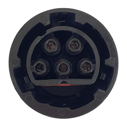 AC connector 3fase rood aansluiting2