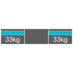 plat dak landscape 1 rij 3 panelen