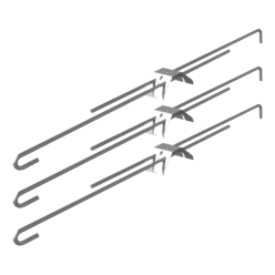 FlatFix Wave bevestigingspin