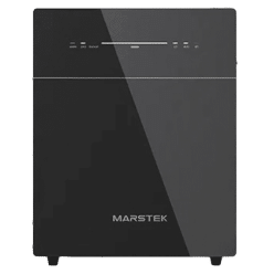 Vooraanzicht Marstek EnergyCube Venus 2.0 thuisbatterij met LED-statusindicatoren