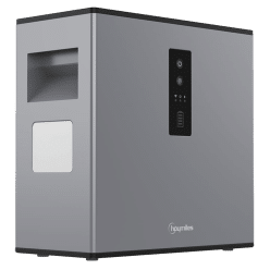 Hoymiles MS-A2 draagbare 2,24 kWh thuisbatterij zijaanzicht grijs