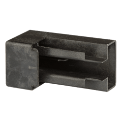 Esdec ClickFit Basic eindkap zwart voor montagerail 1003030