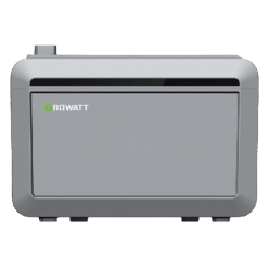 Growatt NEXA 2000 uitbreidingbatterij 2 kWh stapelbare expansion battery in grijze behuizing