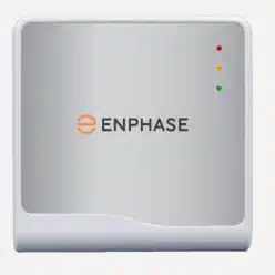 Enphase IQ Energy Router vooraanzicht met rode, oranje en groene status-LED's