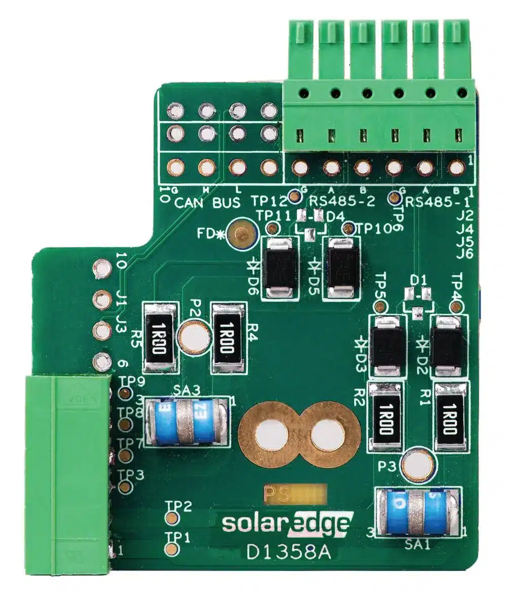 SolarEdge SE-RS485-SPD3-B-K4 overspanningsbeveiliging plug-in printplaat