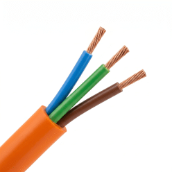 Flexibele kabel 3x16 mm2 oranje per meter