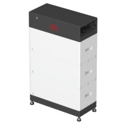 BYD BCU+ battery control unit op HVS+ batterijtoren bovenaanzicht