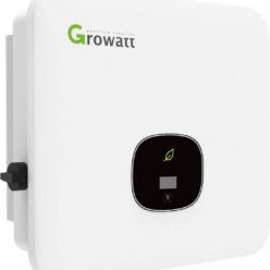 Growatt MOD 8000 TL3-XH 3-fase hybride omvormer wit vooraanzicht