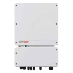 SolarEdge Home Hub SE10000H 1-fase omvormer met aansluitunit vooraanzicht