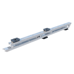 Esdec FlatFix Wave Dual Unit 4P DR1 Aluminium-Montagemodul mit Dachstützen